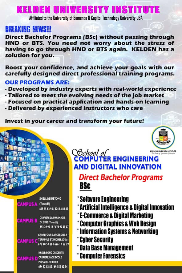 BREAKING NEWS KELDEN UNIVERSITY NEW AFFILIATIONS
